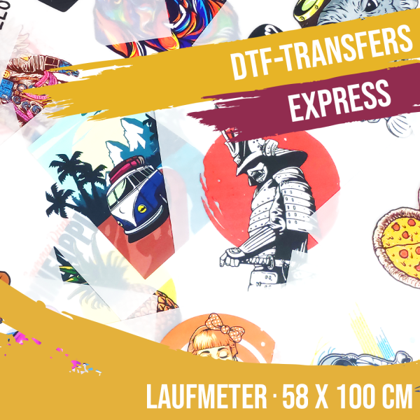 EXPRESS DTF-Transfer 58 x 100 cm