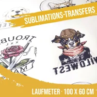 Sublimationstransfer Meterware 60 x 100 cm