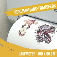Sublimationstransfer Meterware 60 x 100 cm