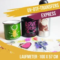 EXPRESS UV-DTF-Transfer 58 x 100 cm