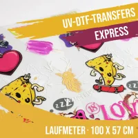 EXPRESS UV-DTF-Transfer 58 x 50 cm