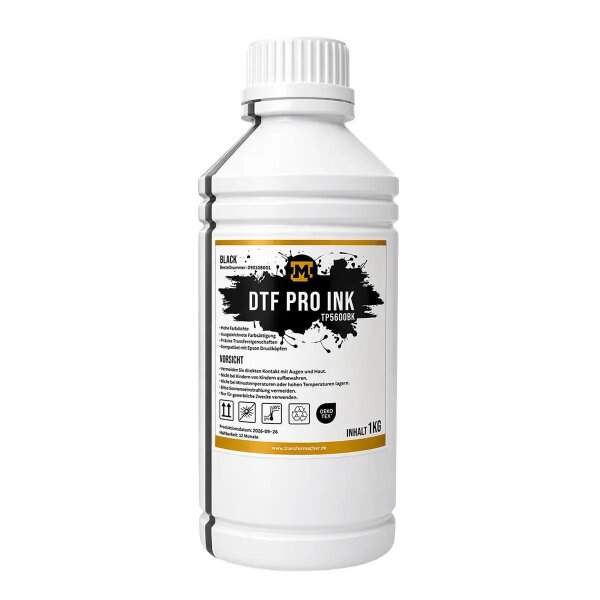 DTF-Tinte Pro INK 1 kg, Schwarz
