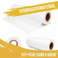 DTF-Folie Hot Peel Rolle 60 cm x 100 m, Waterbase Coated
