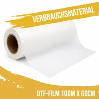 DTF-Folie Hot Peel Rolle 60 cm x 100 m, Waterbase Coated