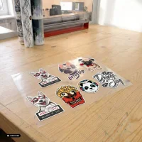 UV-DTF Rub-On-Sticker DIN A3